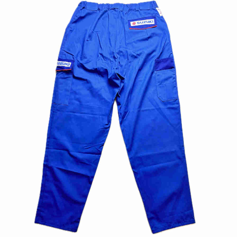 SUZUKI Mechaniker Hose blau SUZUKI Mechaniker Hose blau