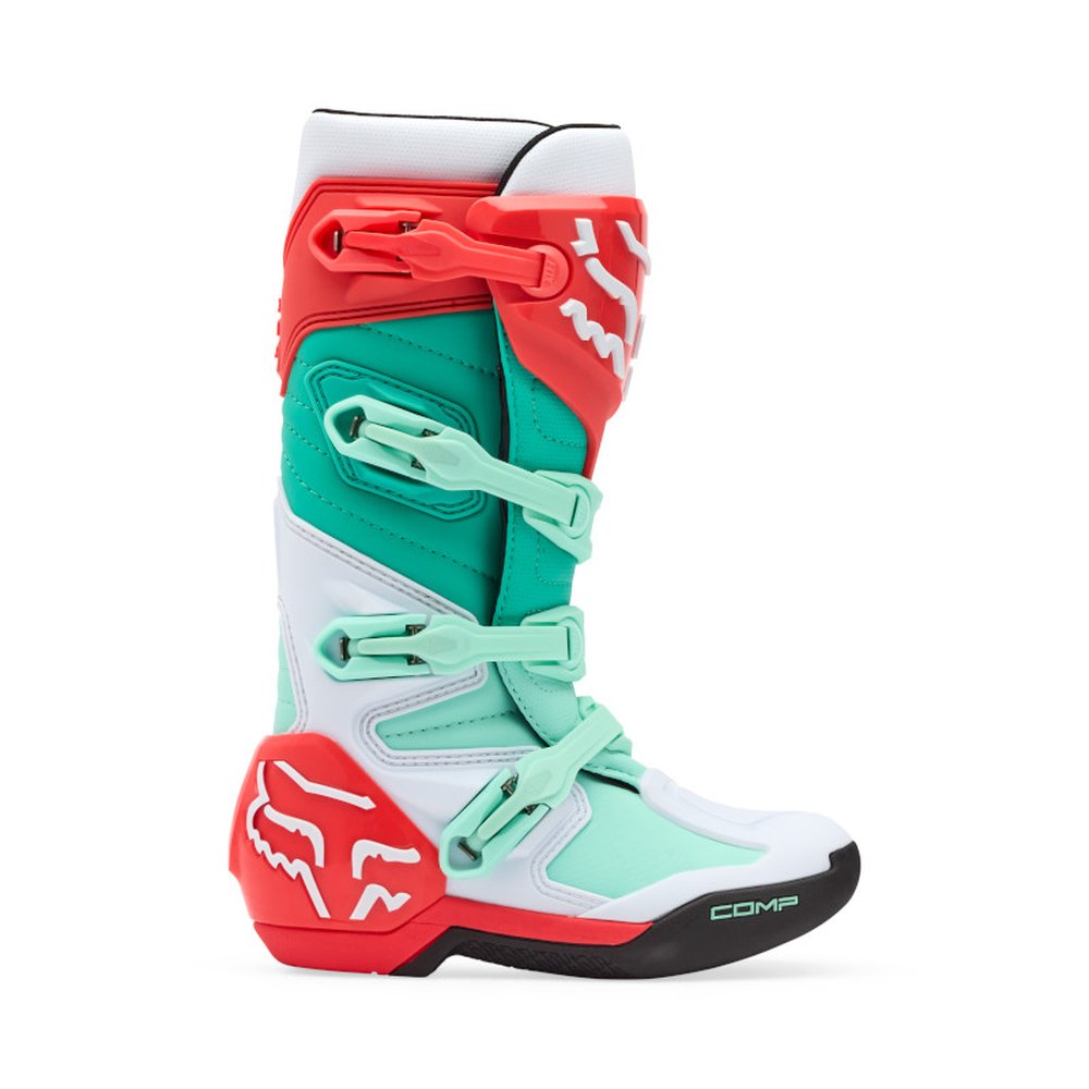 FOX WOMEN COMP BOOT Frauen Motocross Stiefel Aqua