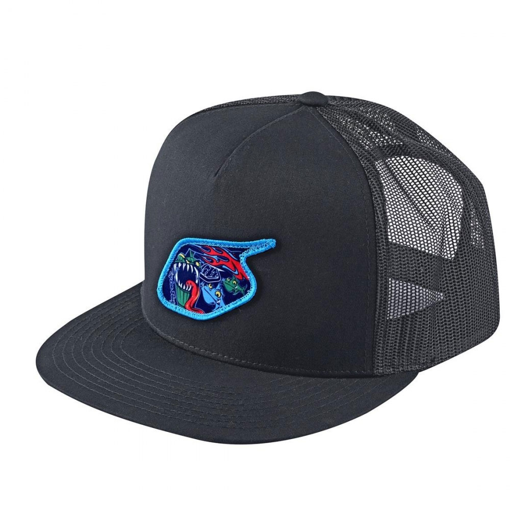TROY LEE DESIGNS History Snapback Trucker Kappe schwarz TROY LEE DESIGNS History Snapback Trucker Kappe schwarz