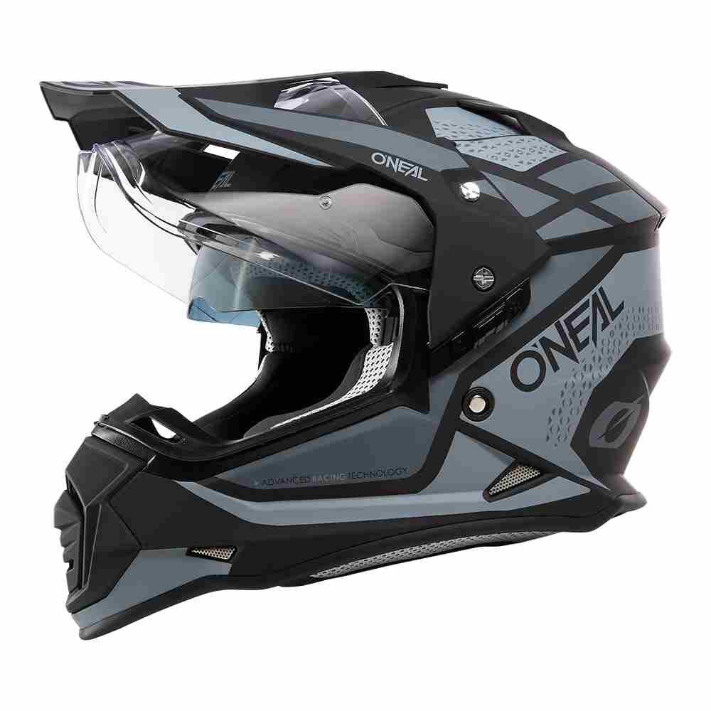 ONEAL Sierra R Enduro Motorrad Helm schwarz grau ONEAL Sierra R Enduro Motorrad Helm schwarz grau