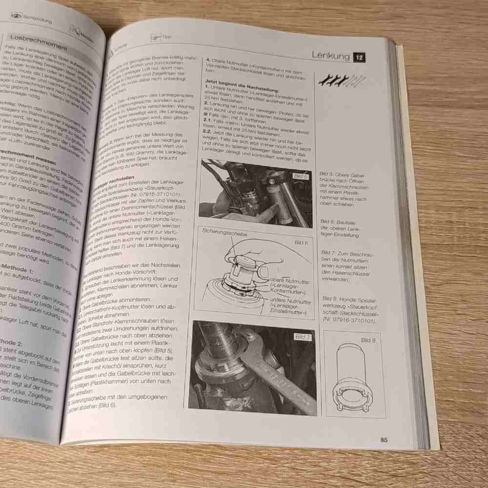 HONDA CBF600/CBF600s 2004-13 978-3-7168-2079-7 Motorrad-Handbuch gebraucht