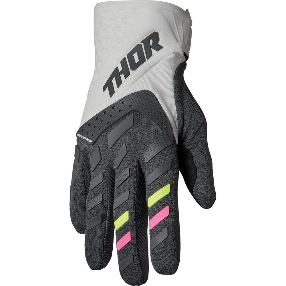 THOR Spectrum Women Frauen MX MTB Handschuhe grau