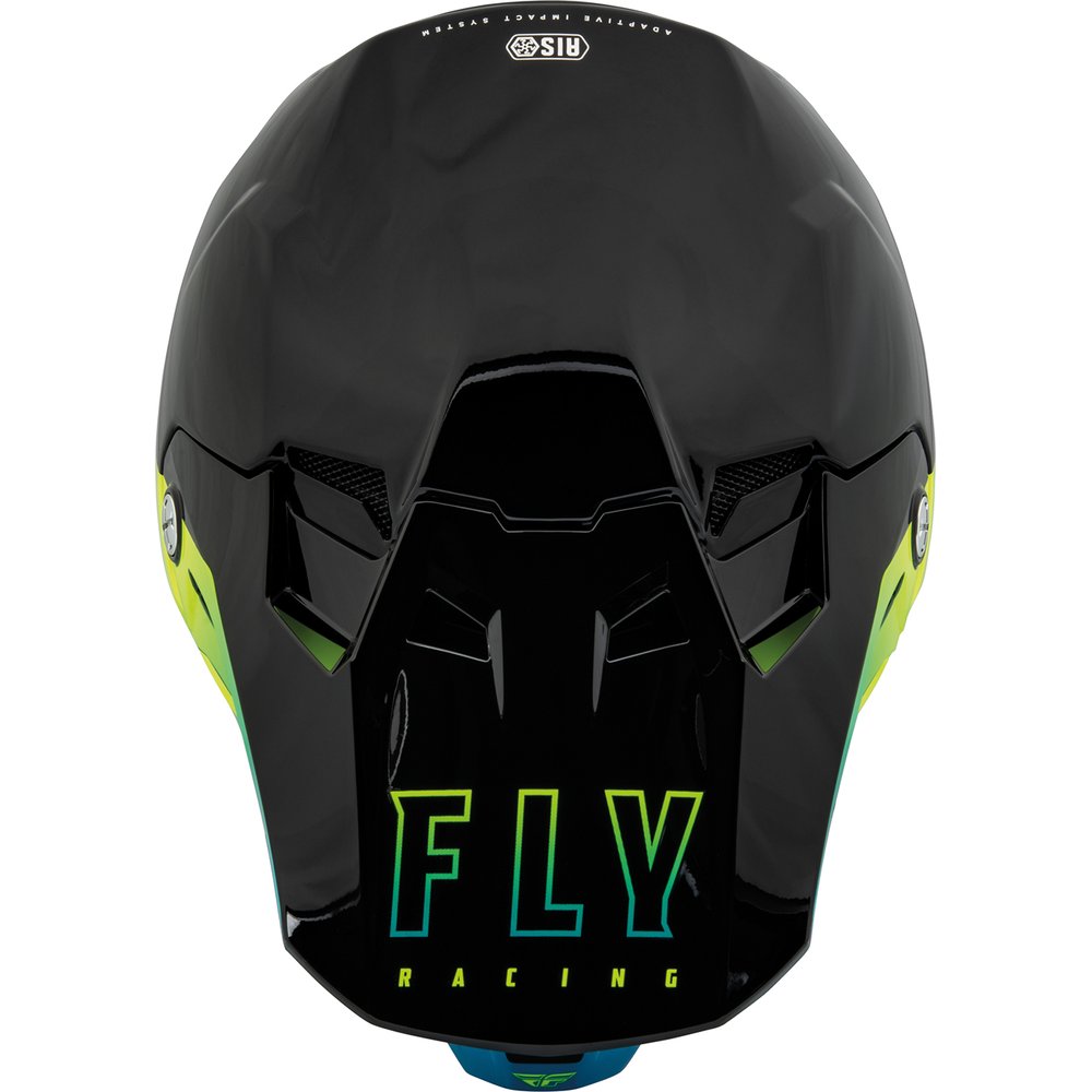 FLY Formula CC Centrum Motocross Helm schwarz blau gelb FLY Formula CC Centrum Motocross Helm schwarz blau gelb