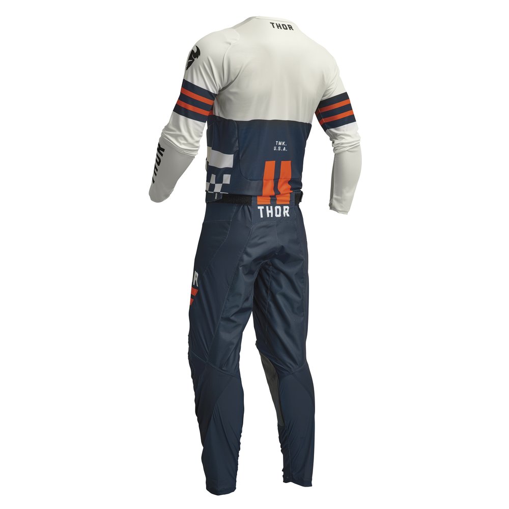 THOR Pulse Combat MX MTB Jersey blau weiss THOR Pulse Combat MX MTB Jersey blau weiss