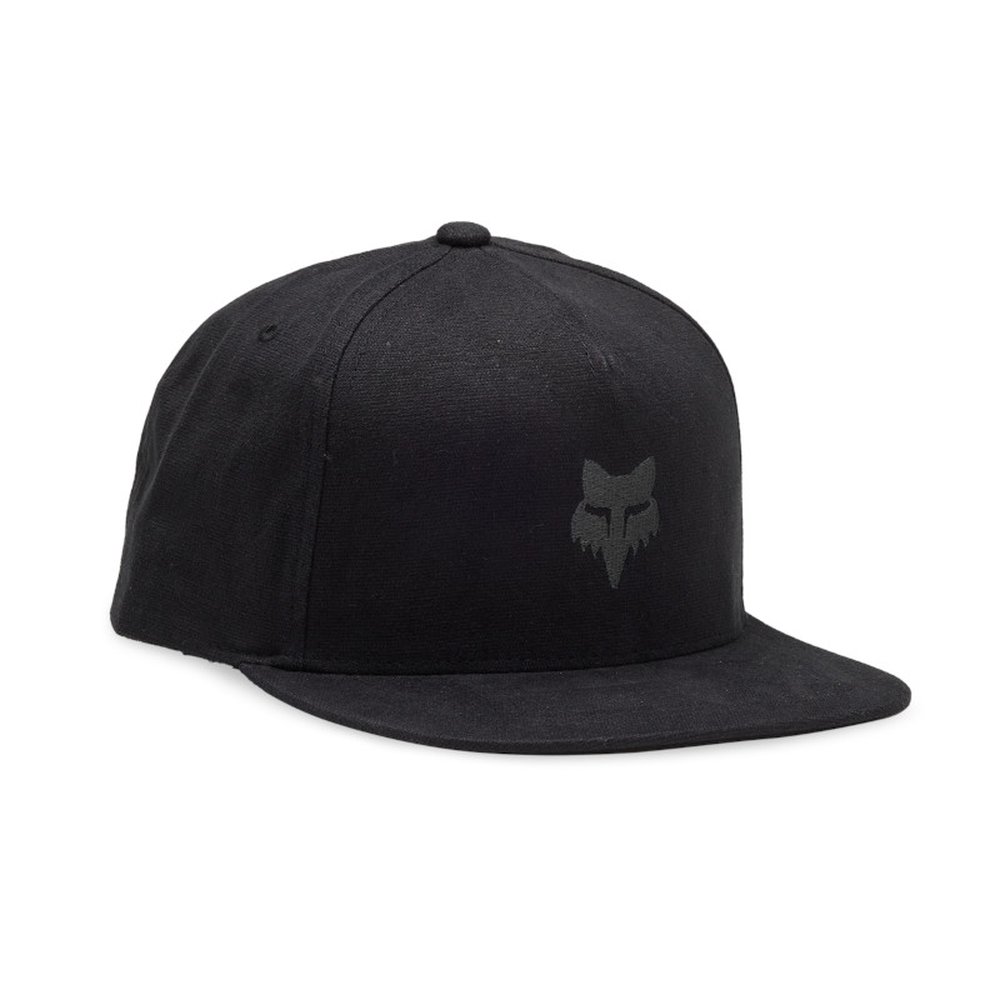 FOX FOX HEAD SNAPBACK HAT Kappe Schwarz/Charcoal