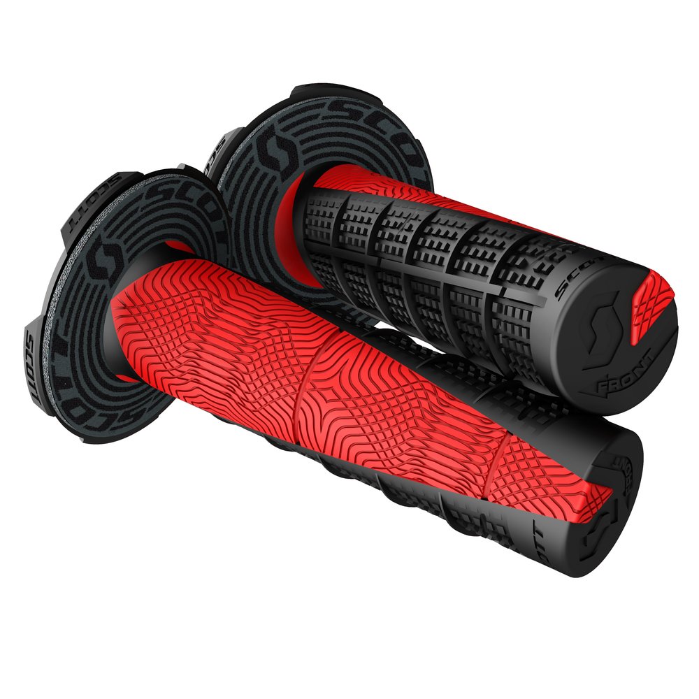 SCOTT Duece MX Griffe + Donuts schwarz neon rot SCOTT Duece MX Griffe + Donuts schwarz neon rot