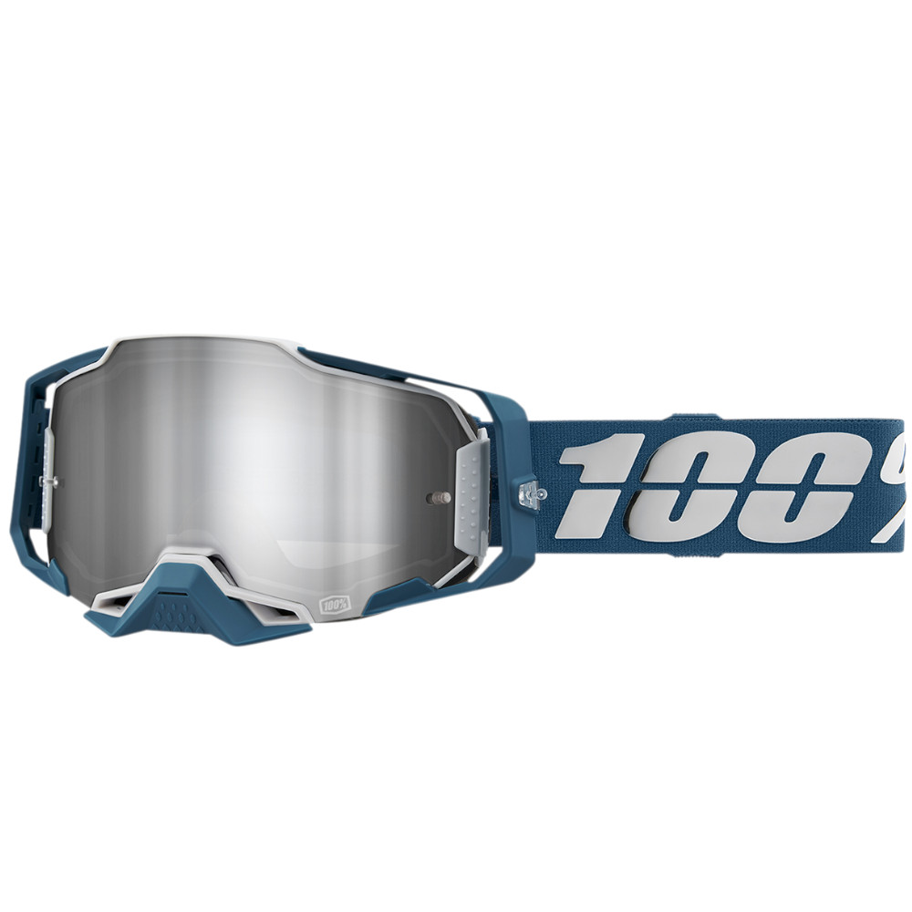 100% Armega Albar Brille silber verspiegelt