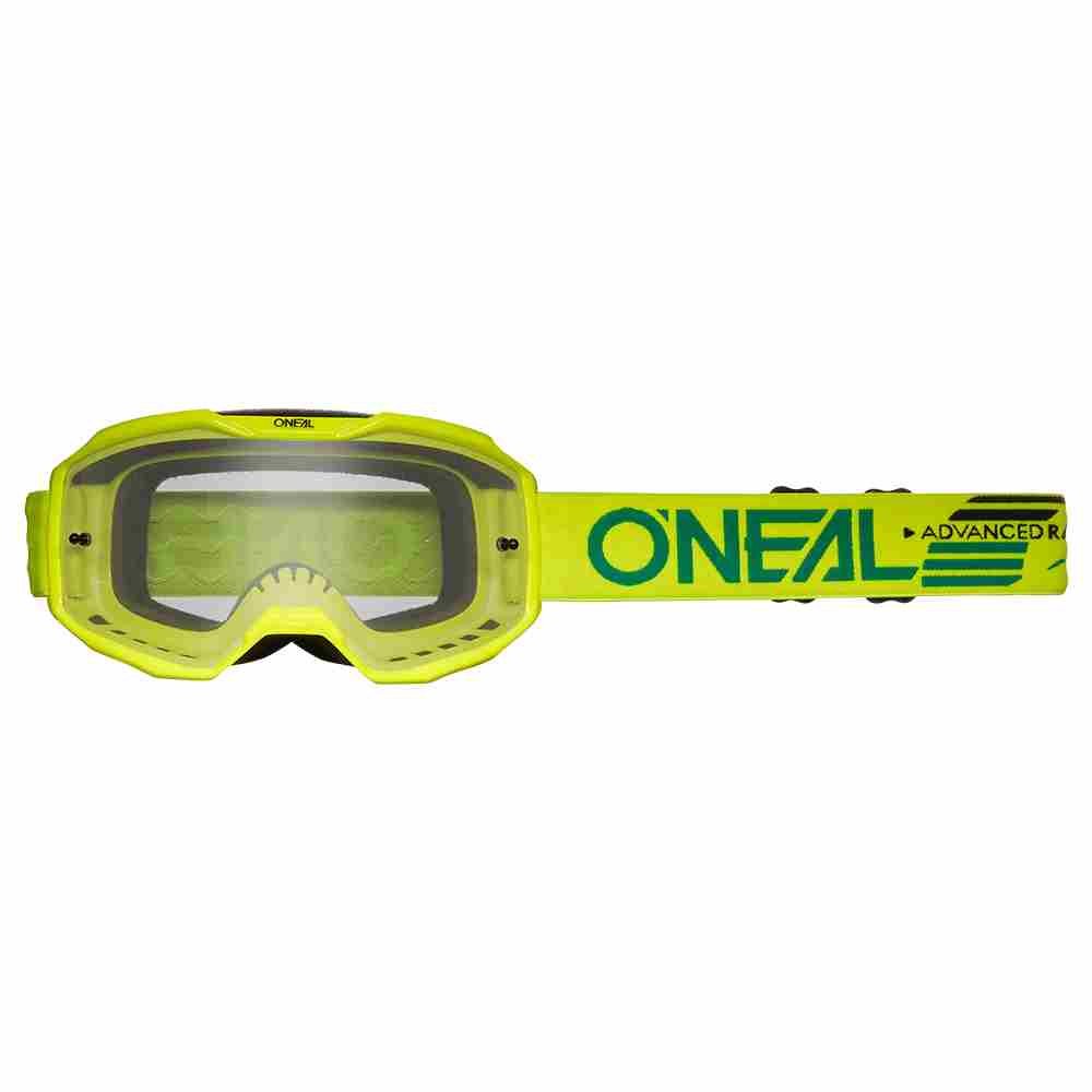 ONEAL B-10 Solid Brille neon gelb klar ONEAL B-10 Solid Brille neon gelb klar