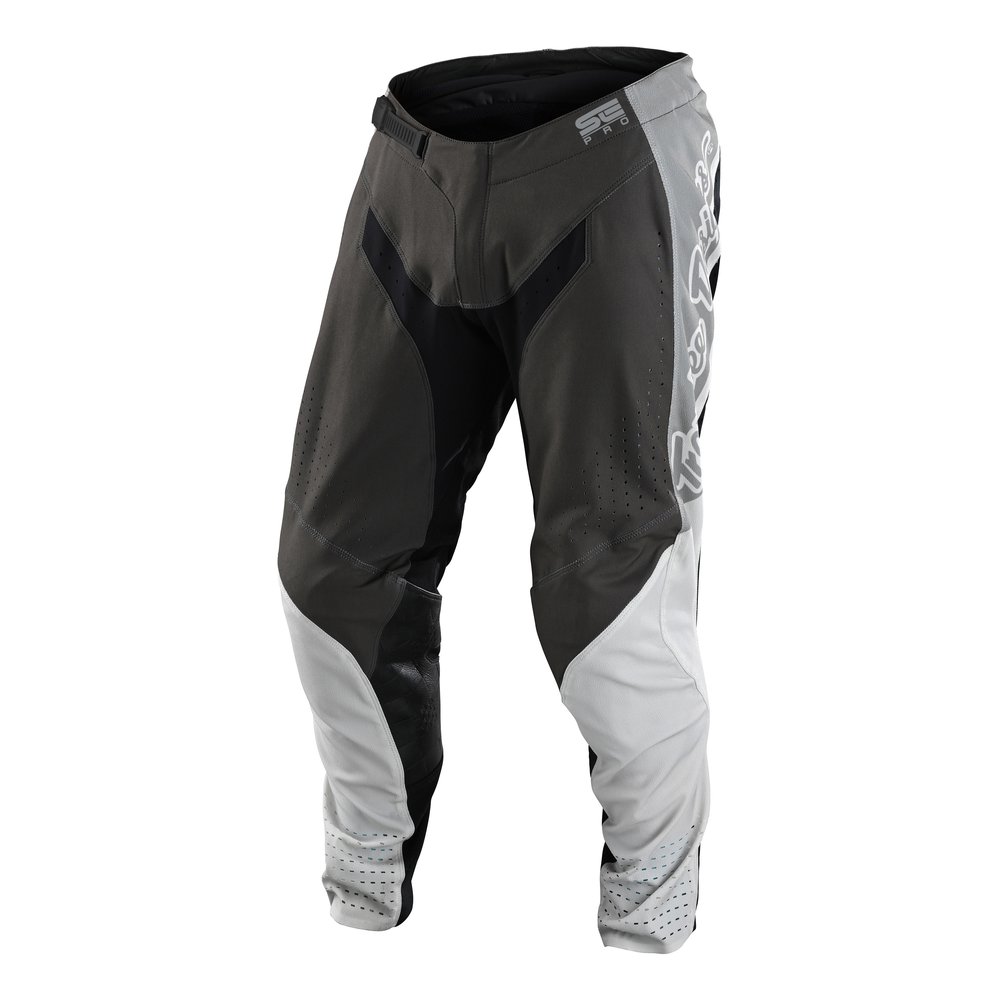 TROY LEE DESIGNS SE Pro Motocross Hose Quattro grau schwarz TROY LEE DESIGNS SE Pro Motocross Hose Quattro grau schwarz