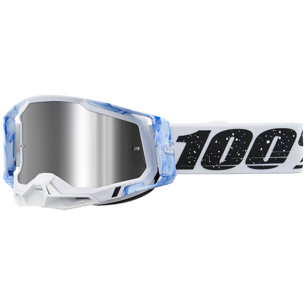 100% Racecraft 2 Mixos Brille silber flash verspiegelt