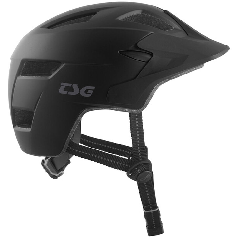 TSG Cadete Solid Color MTB Helm schwarz