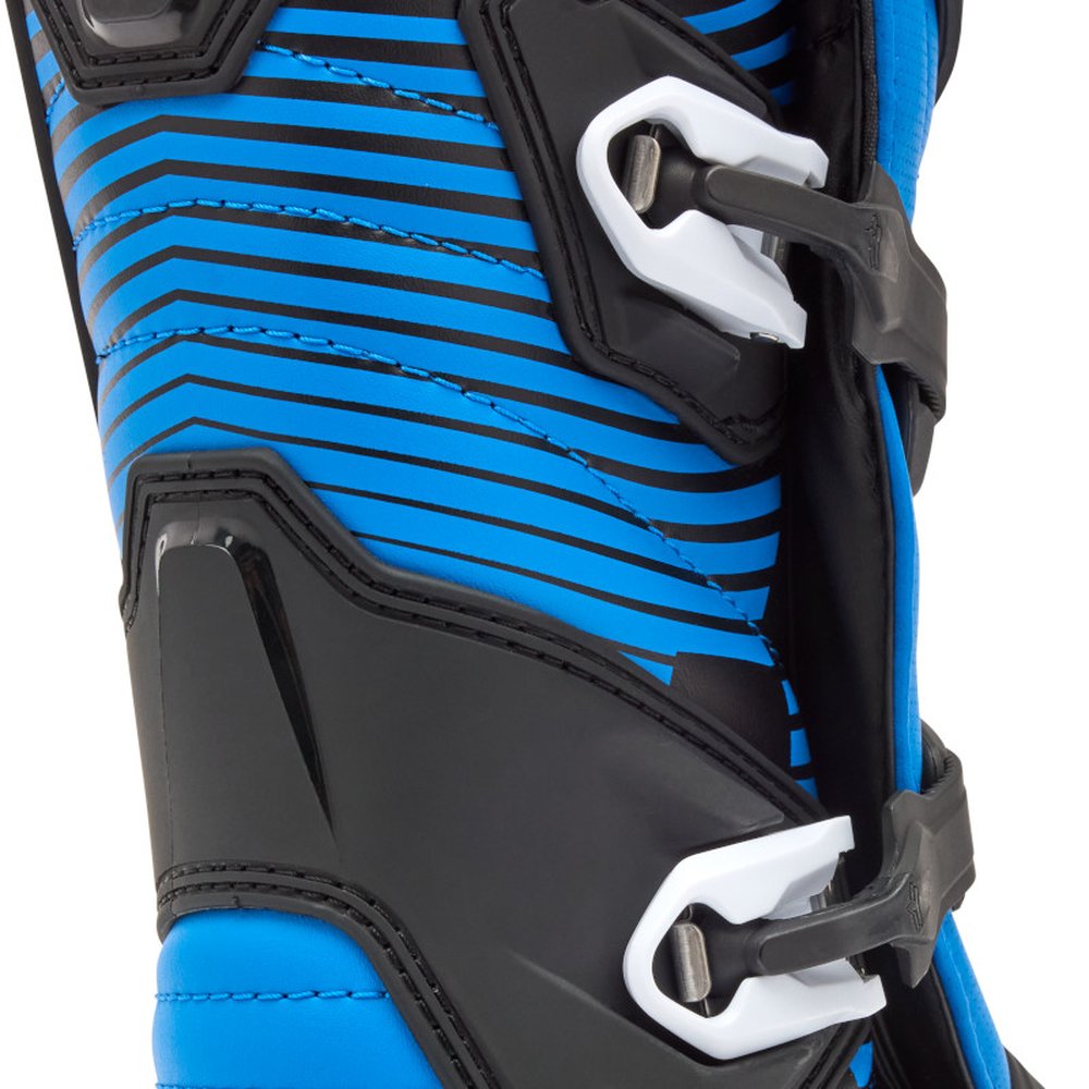 FOX COMP BOOT Motocross Stiefel Blau