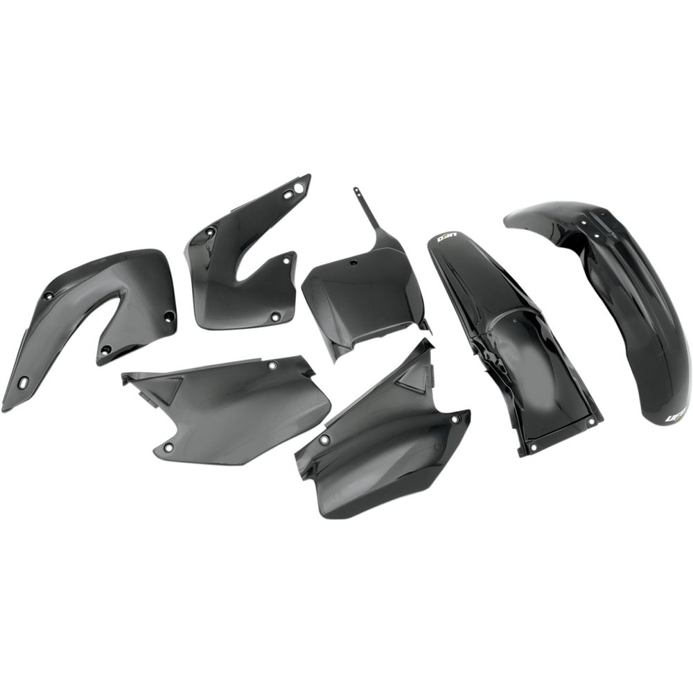 UFO Komplettes Karosserie-Kit Plastikteile Honda CR 125/250 00-01 schwarz UFO Komplettes Karosserie-Kit Plastikteile Honda CR 125/250 00-01 schwarz