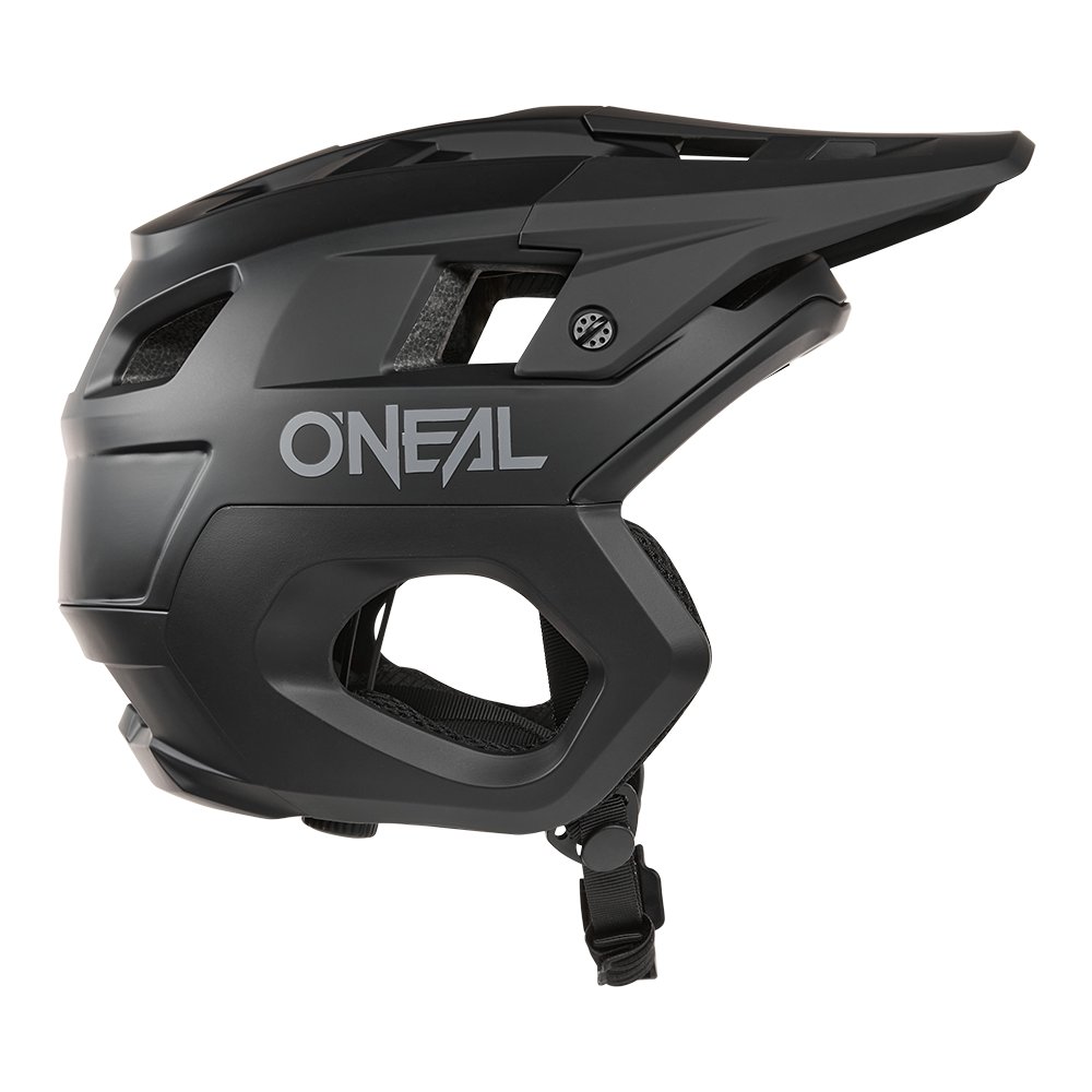 ONEAL Trapper MTB Helm Solid schwarz