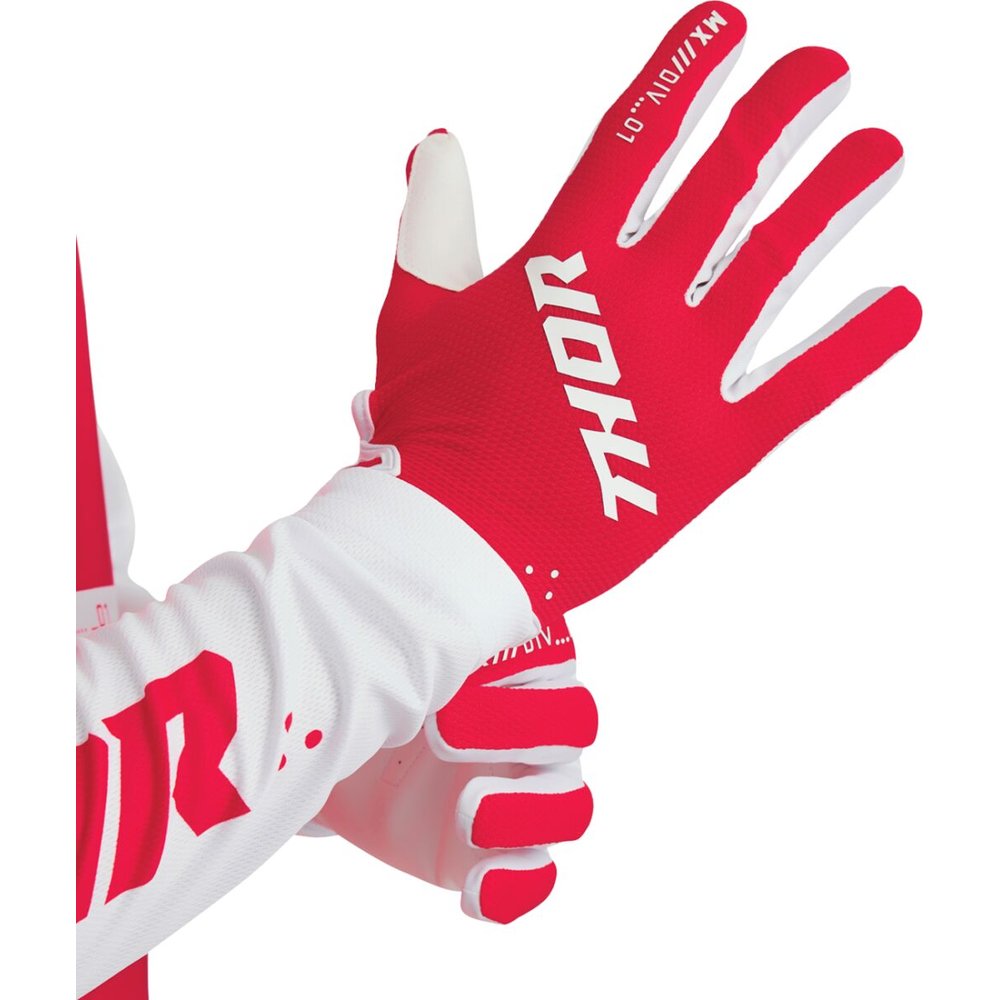 THOR Ridemode Static Handschuhe rot