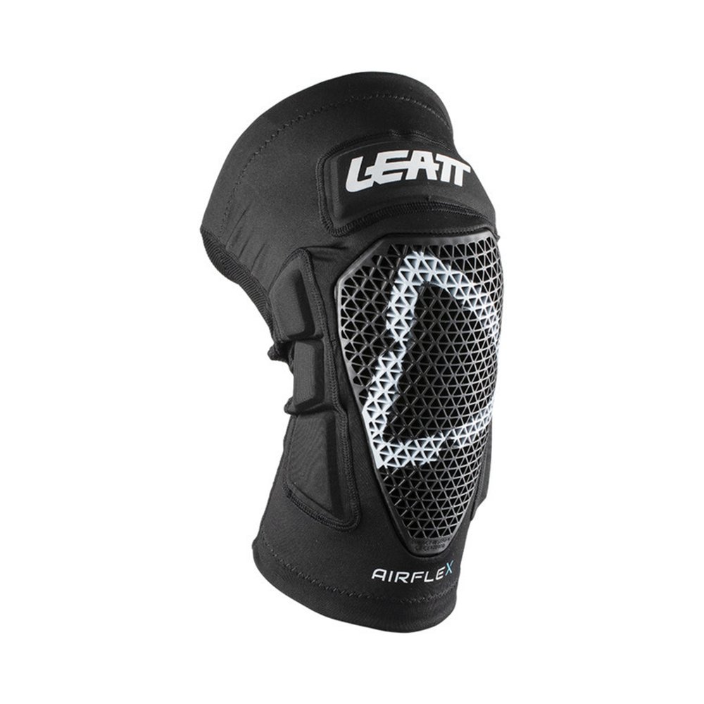 LEATT 3DF AirFlex Pro Motocross Knieprotektoren schwarz