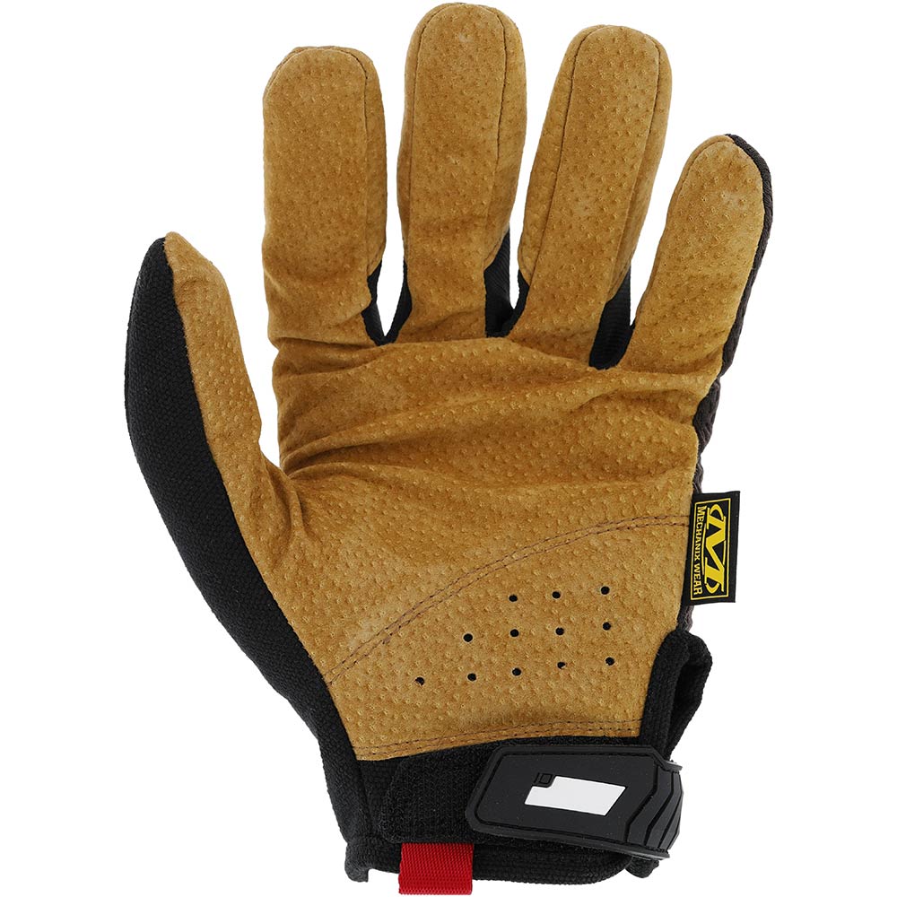 MECHANIX The Original Leder Handschuhe schwarz beige
