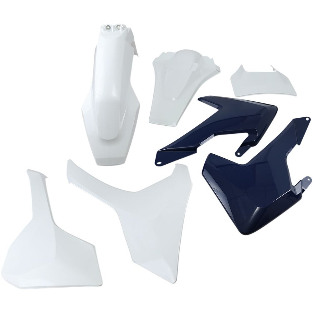 UFO Komplettes Karosserie-Kit Plastikteile Husqvarna TX/TE/FE 17-19 OEM Farbe