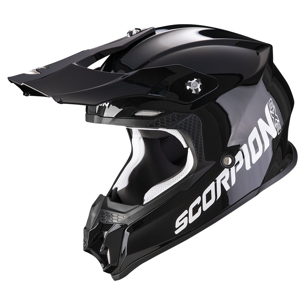 SCORPION VX-16 Air Solid Motocross Helm schwarz
