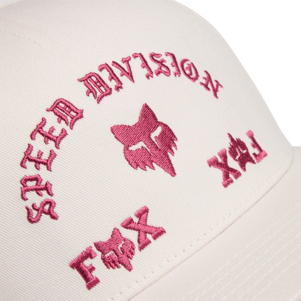 FOX ICON FLEXFIT HAT Kappe Off weiss