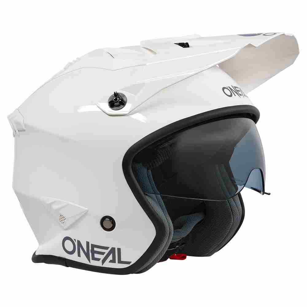 ONEAL Volt Solid Trial Motorrad Helm weiss ONEAL Volt Solid Trial Motorrad Helm weiss