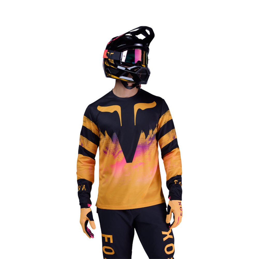 FOX RANGER LS JERSEY KAIROS langärmlig Tangerine
