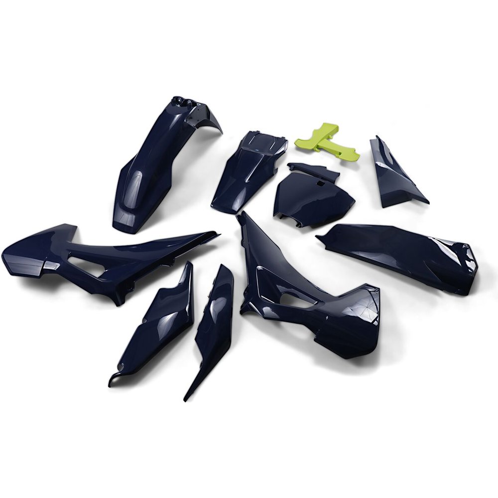 UFO Komplettes Karosserie-Kit Plastikteile Husqvarna TC/FC 19-22 blau UFO Komplettes Karosserie-Kit Plastikteile Husqvarna TC/FC 19-22 blau