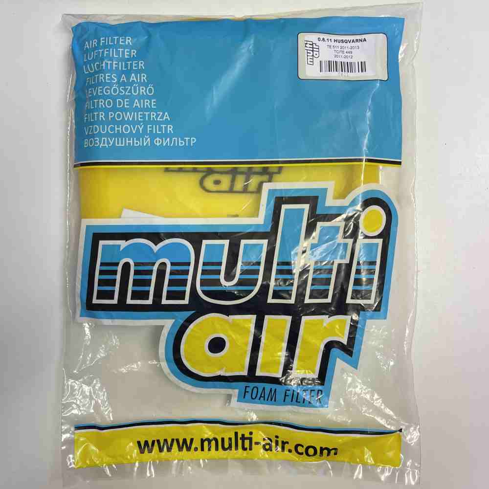 MULTI AIR 0.6.11 Luftfilter passend für Husqvarna TE 511 TC/TE 449