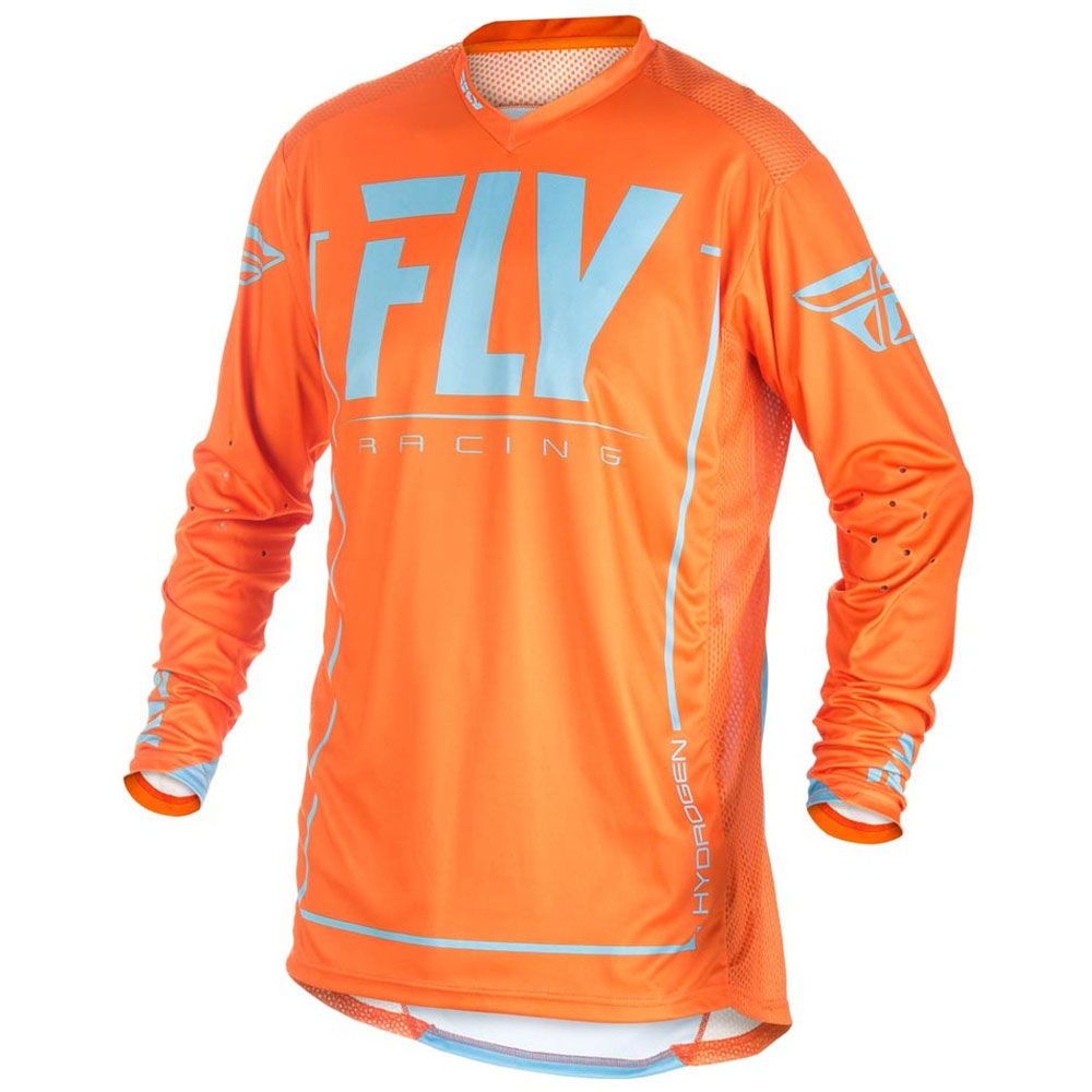 FLY Lite Hydrogen MX MTB Jersey orange blau