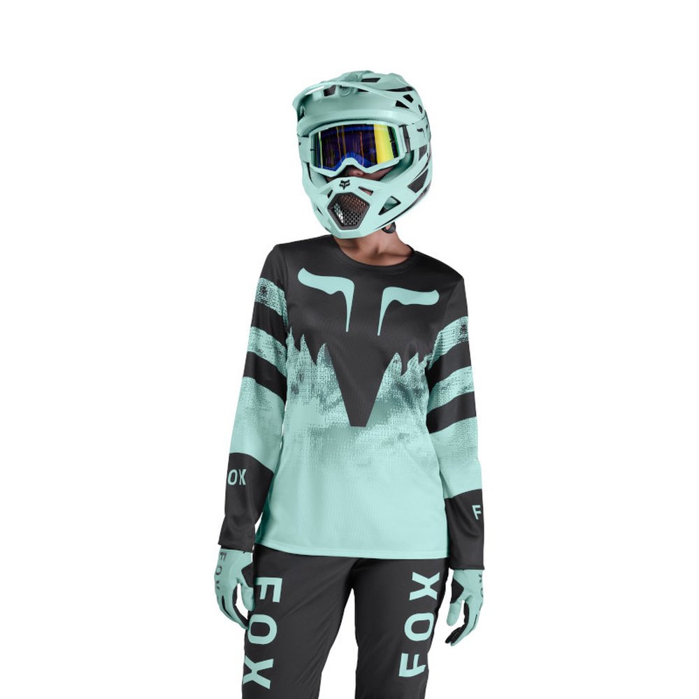 FOX W RANGER LS JERSEY KAIROS langärmlig für Frauen Turquoise