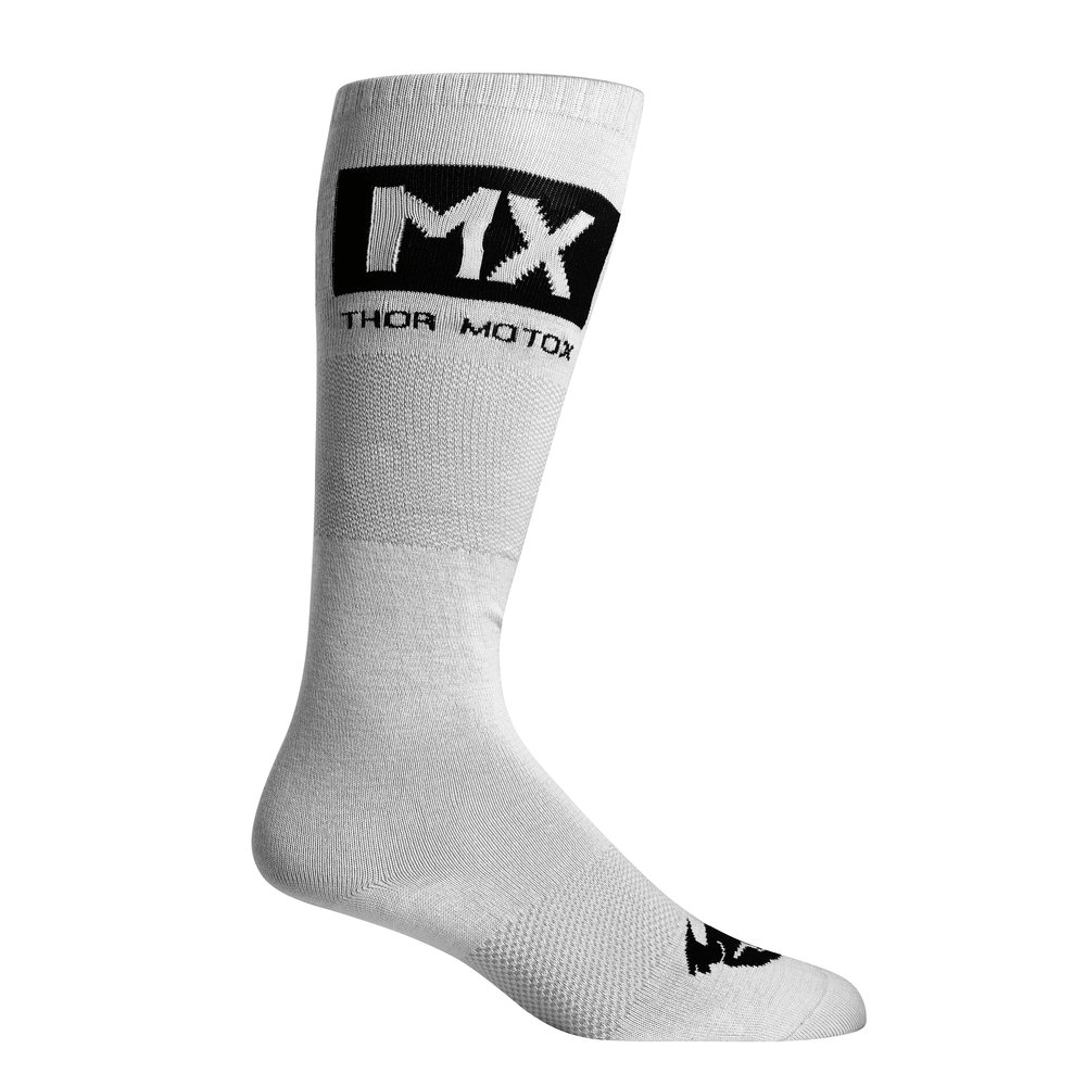 THOR Cool Motocross Socken grau schwarz