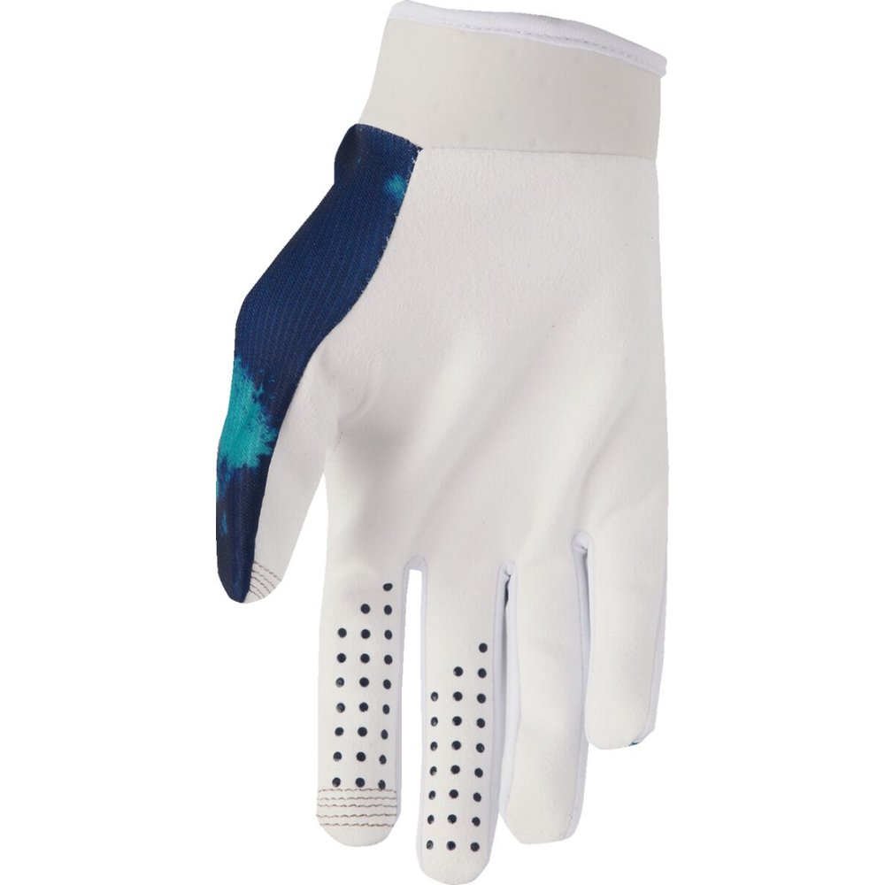 THOR Launchmode Bleach Youth Kinder Handschuhe weiss/Aqua blau