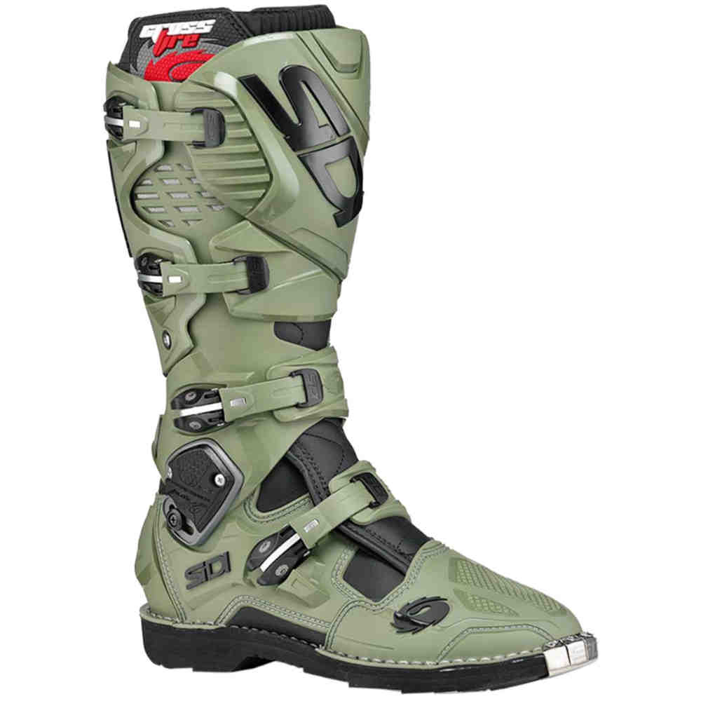 SIDI Crossfire 3 Motocross Stiefel army schwarz SIDI Crossfire 3 Motocross Stiefel army schwarz