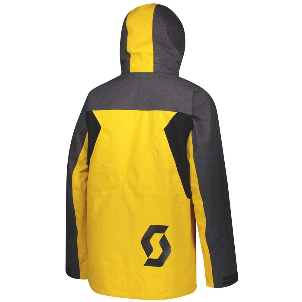 SCOTT Jacke XT Shell Dryo corn gelb/melange grau SCOTT Jacke XT Shell Dryo corn gelb/melange grau