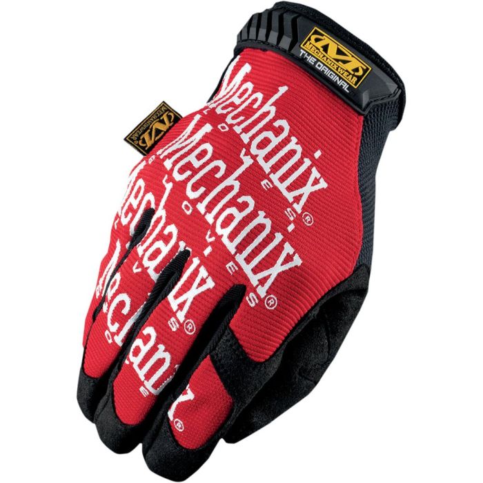 MECHANIX The Original Mechaniker Handschuhe schwarz rot