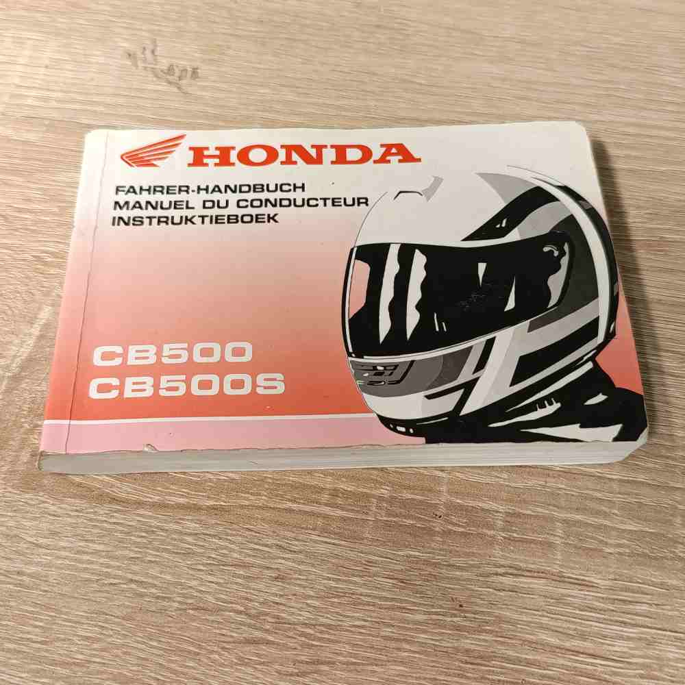 HONDA CB500/S 1999 37MY5D21 Motorrad-Handbuch gebraucht