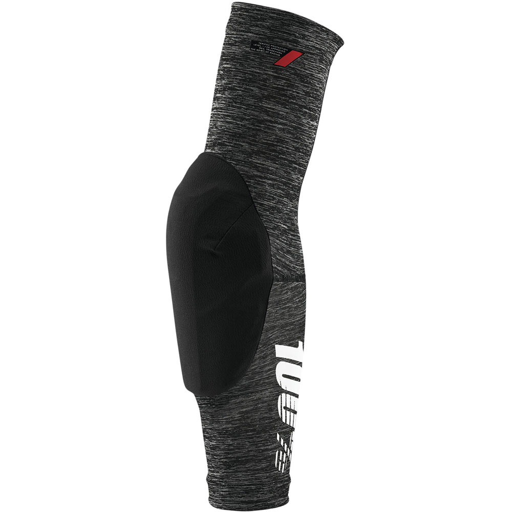 100% Teratec Ellenbogen Protektoren grau schwarz