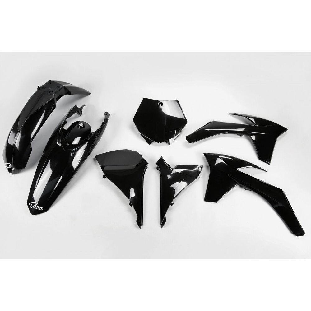 UFO Komplettes Karosserie-Kit Plastikteile passend für KTM SX 012/SXF 11-12 schwarz