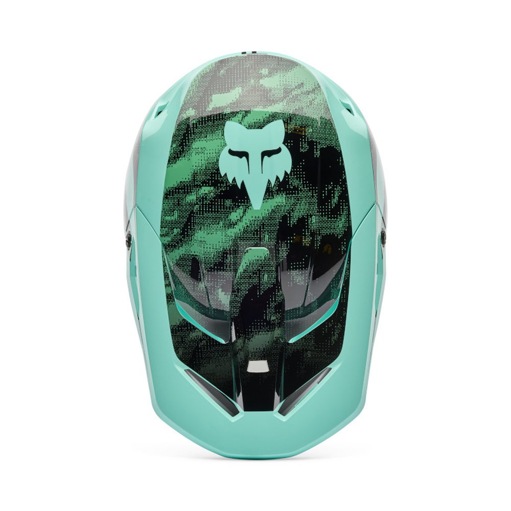 FOX V1 KAIROS Motocross Helm Turquoise