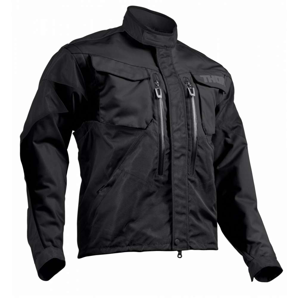 THOR Terrain Motocross Jacke schwarz