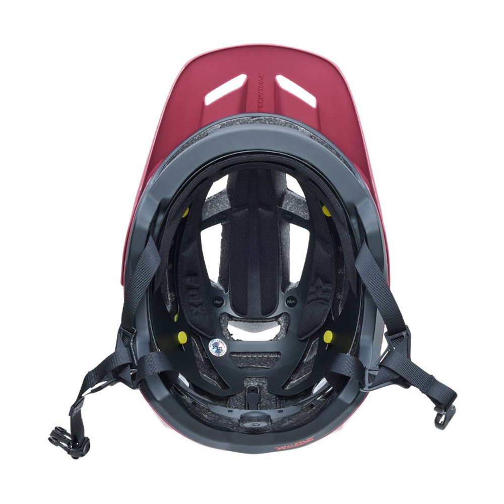 FOX SPEEDFRAME HELMET MTB Helm Bordeaux