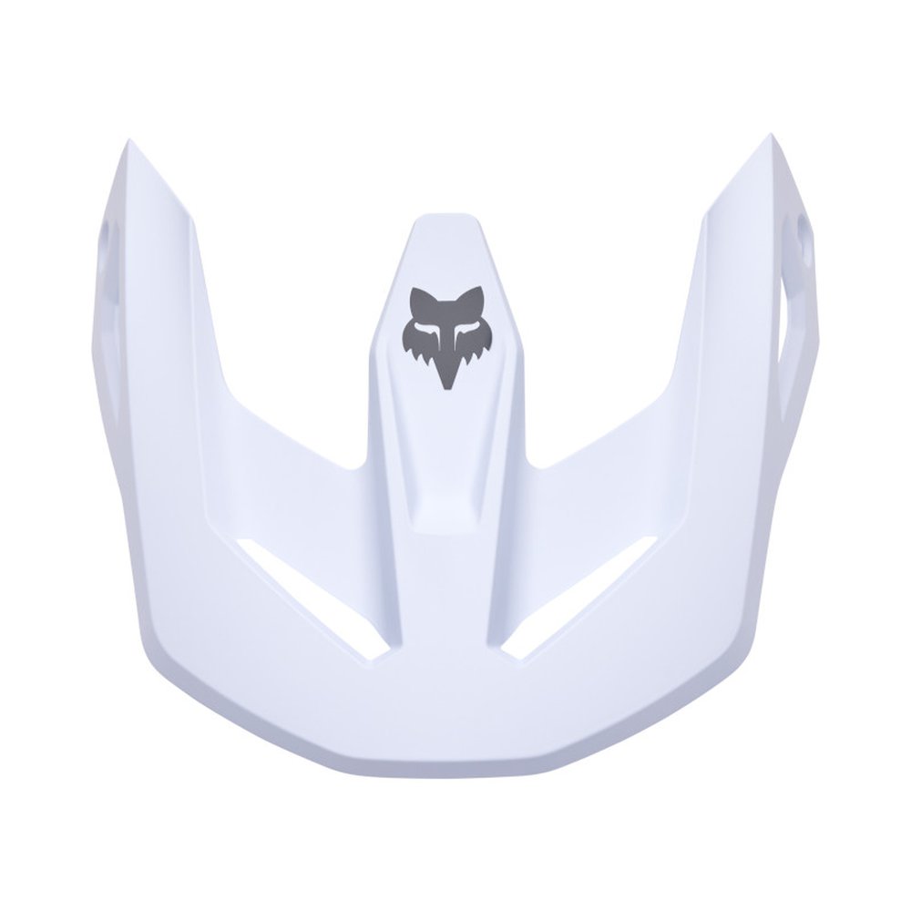 FOX V1  HELMET Helmschirm - SOLID Matt Weiss