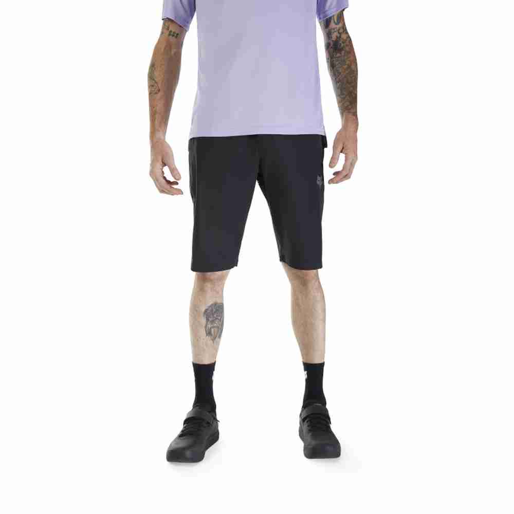 FOX RANGER SHORT W/LINER kurze MTB Hose Schwarz