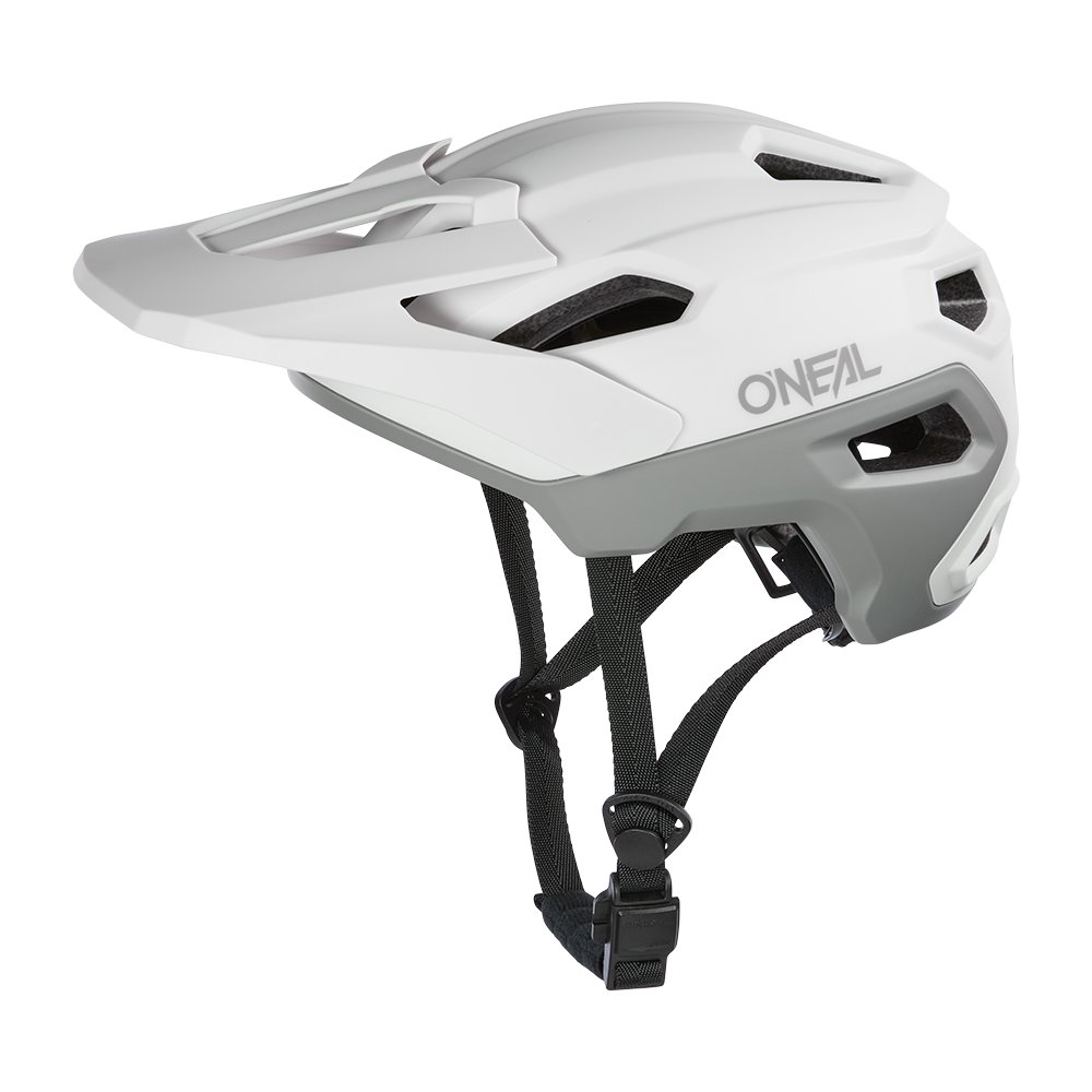 ONEAL Trailfinder Evo MTB Helm Solid weiss grau ONEAL Trailfinder Evo MTB Helm Solid weiss grau