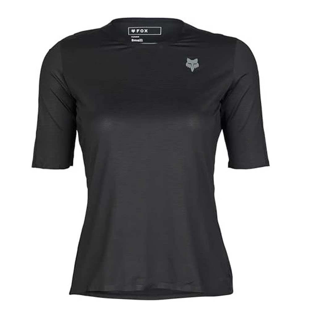 FOX W FLEXAIR ASCENT SS JERSEY kurzärmlig für Kinder Schwarz