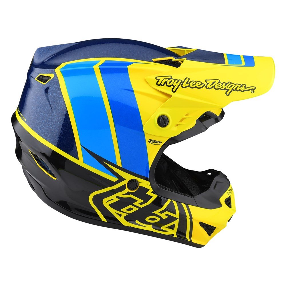 TROY LEE DESIGNS GP Nova Motocross Kinder Helm neon gelb