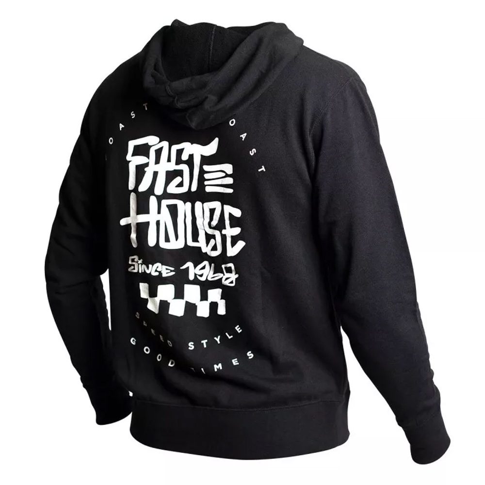 FASTHOUSE Slack Hoodie Kapuzen Pullover schwarz