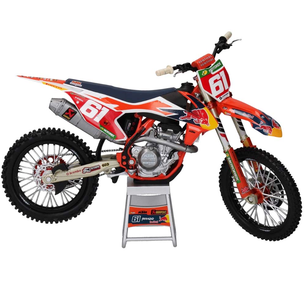 SUNIMPORT KTM 250 SX-F Jorge Prado Modell Maßstab: 1:12