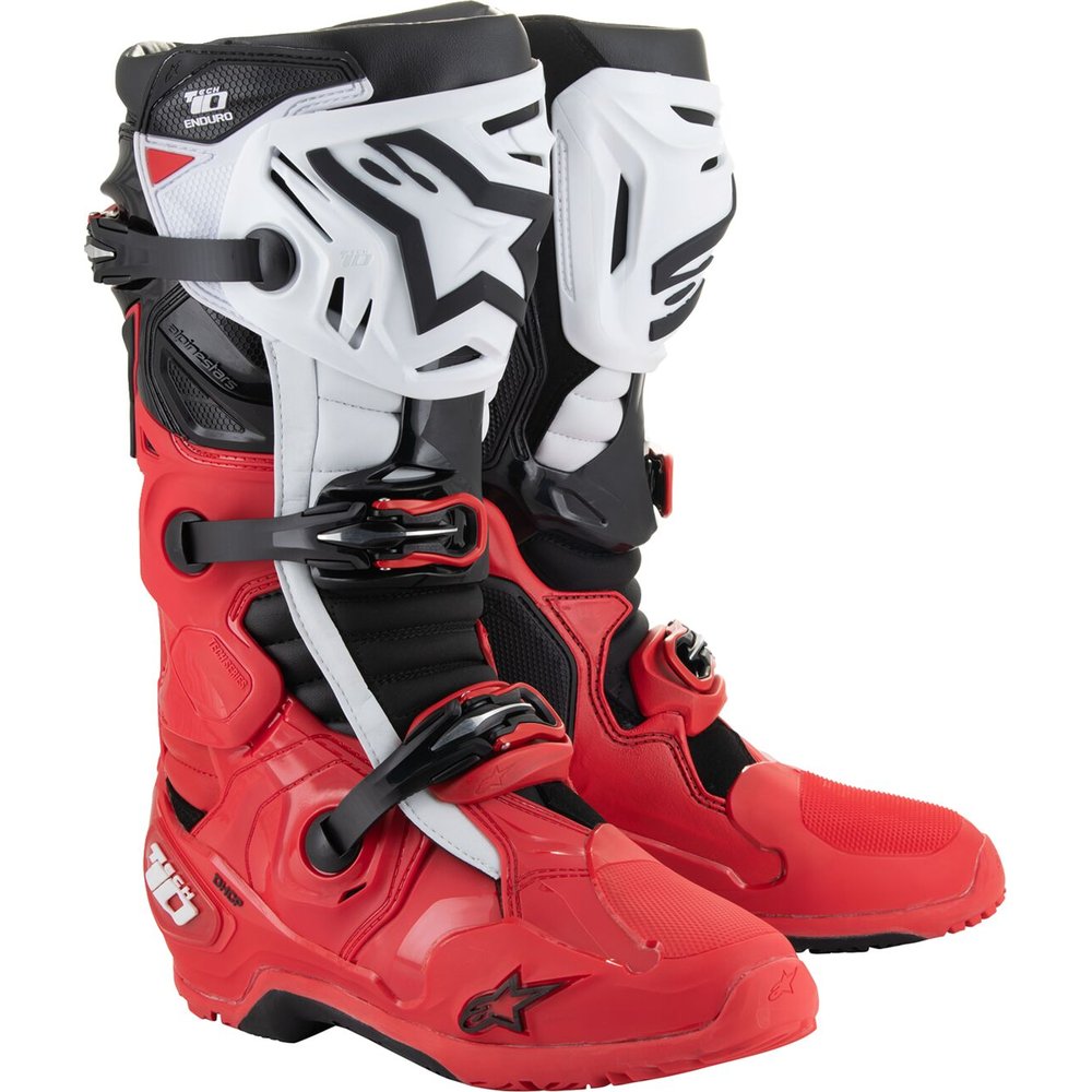 ALPINESTARS Tech 10 Enduro Stiefel hell rot
