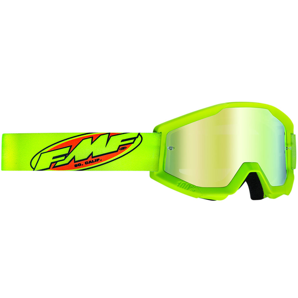 FMF PowerCore MX MTB Brille neongelb verpiegelt